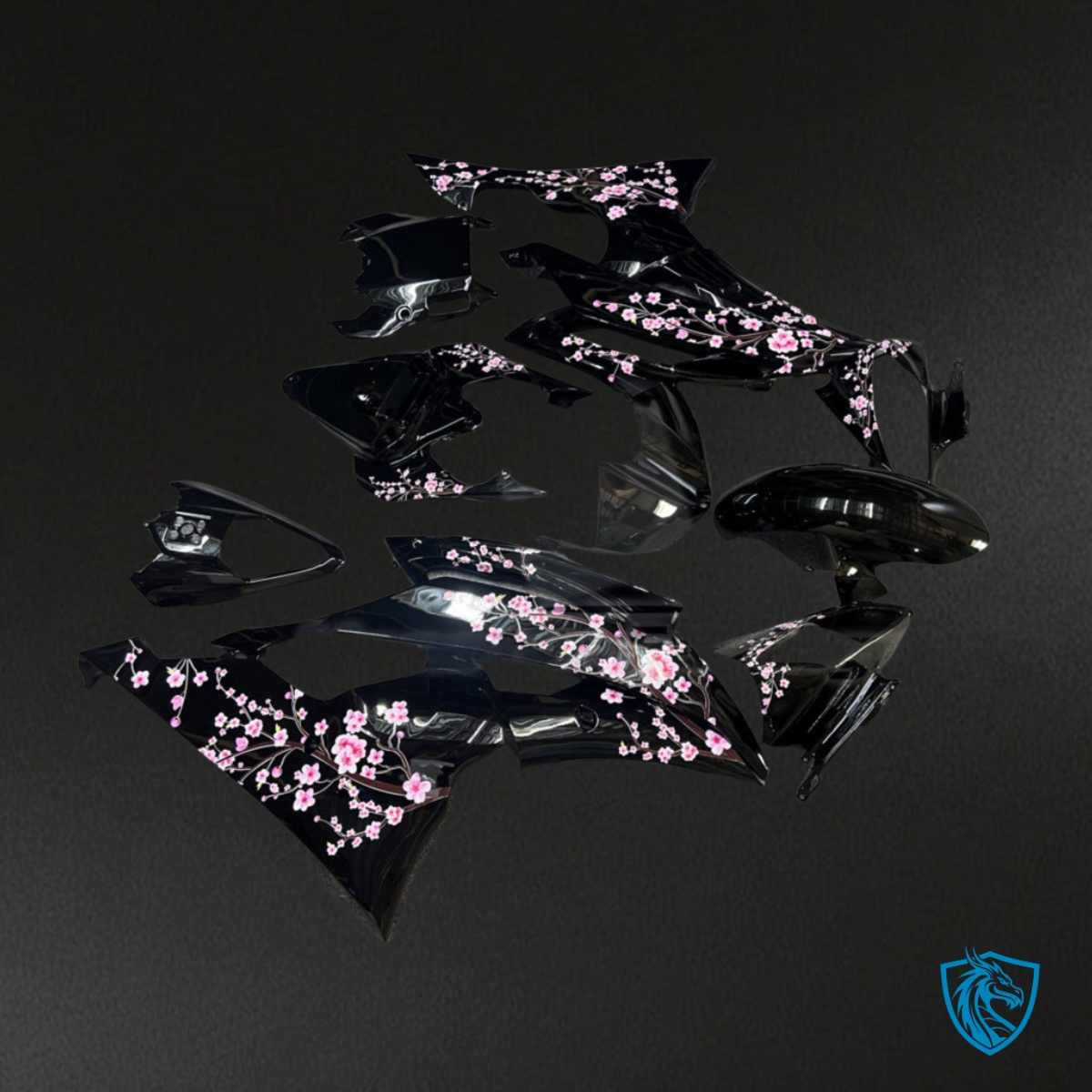 Yamaha R6 (2008-2016) Gloss Black Cherry - MERGEment Motorcycle Fairings Kit