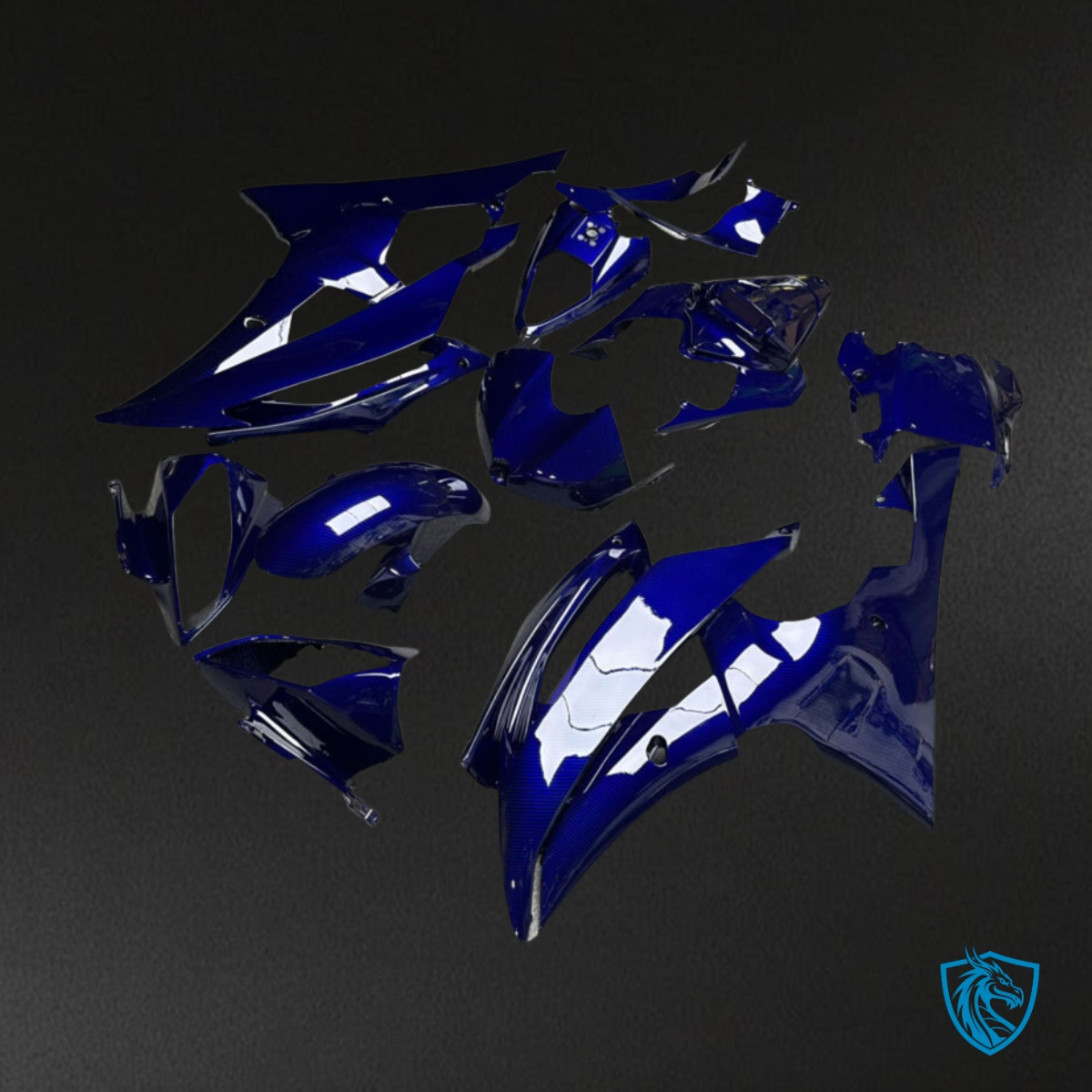 Yamaha R6 (2008-2016) Gloss Blue Fairing Kit | ABS Bodywork