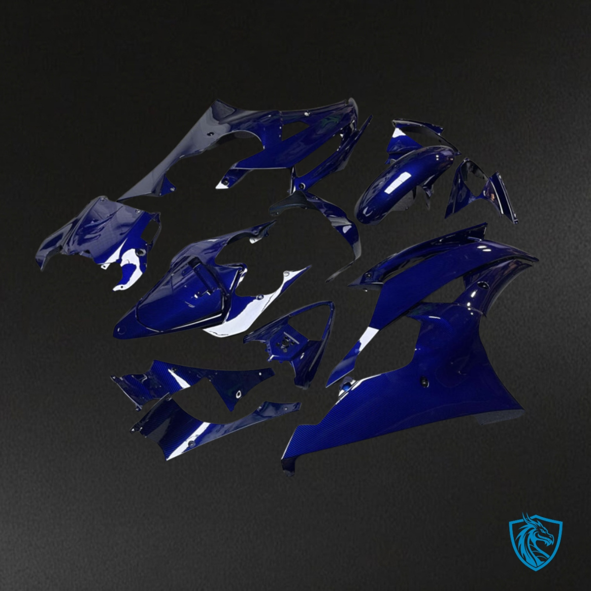 Yamaha R6 (2008-2016) Gloss Blue Fairing Kit | ABS Bodywork