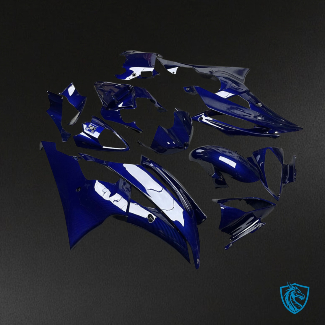 Yamaha R6 (2008-2016) Gloss Blue Fairing Kit | ABS Bodywork