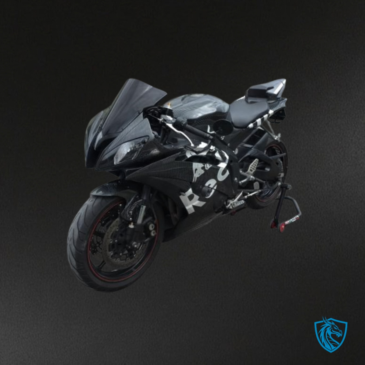 Yamaha R6 (2008-2016) Gloss White & Black Fairings Kit - Aftermarket ABS Bodywork