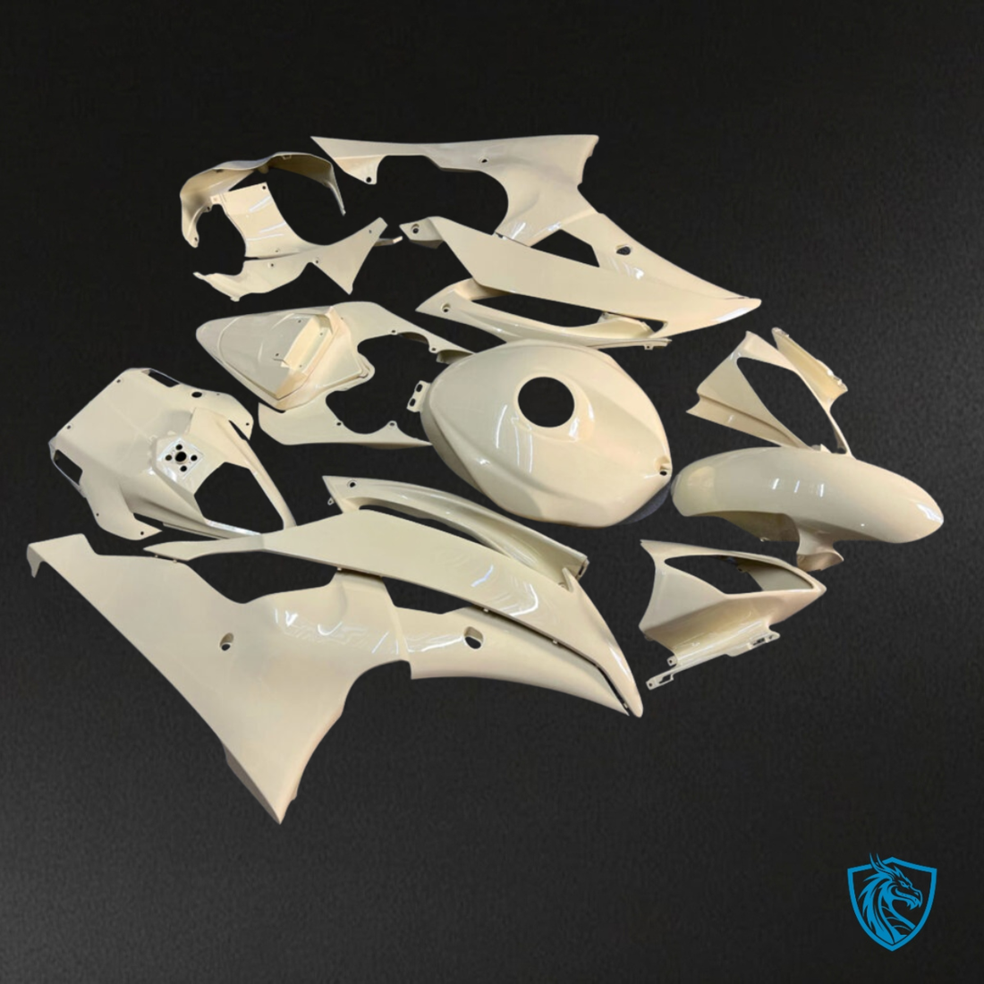 Yamaha R6 (2008-2016) Gloss Desert Tan Fairing Kit | ABS Bodywork