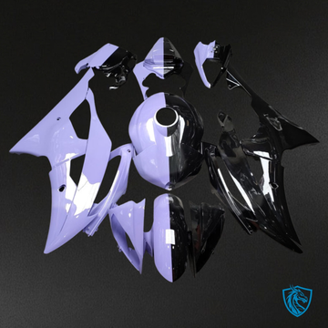 Yamaha R6 (2008-2016) Gloss Light Purple & Black - Custom ABS Fairing Kit