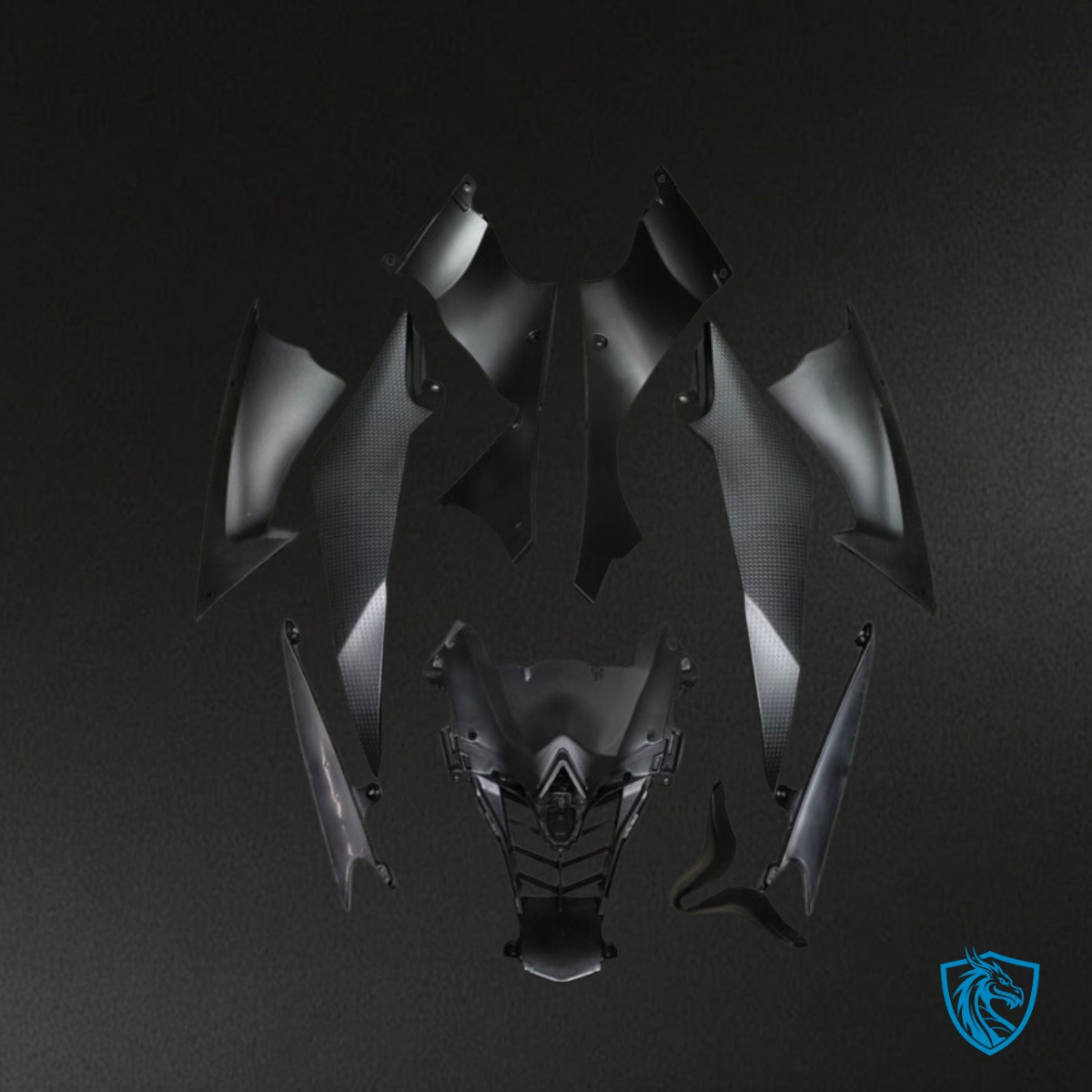 Yamaha R6 (2008-2016) Gloss Nardo Gray Fairings Kit - Aftermarket ABS Bodywork