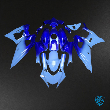 Yamaha R7 (2021-2025) Gloss Blue Gradient Fairings Kit - Aftermarket ABS Bodywork