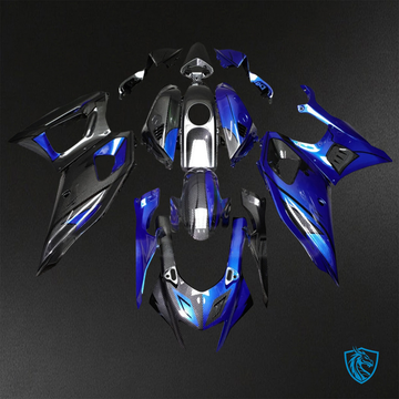 Yamaha R7 (2021-2025) Gloss Blue & Black Carbon Fiber ABS Bodywork - Fairings Kit