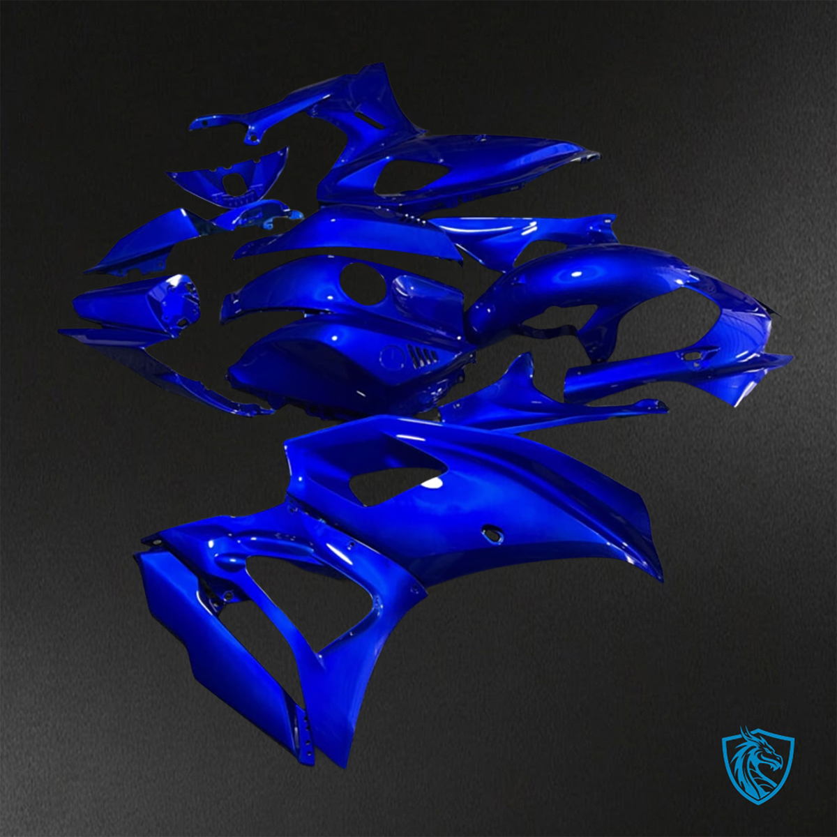 Yamaha R7 (2021-2025) Gloss Deep Blue ABS Bodywork - Fairings Kit