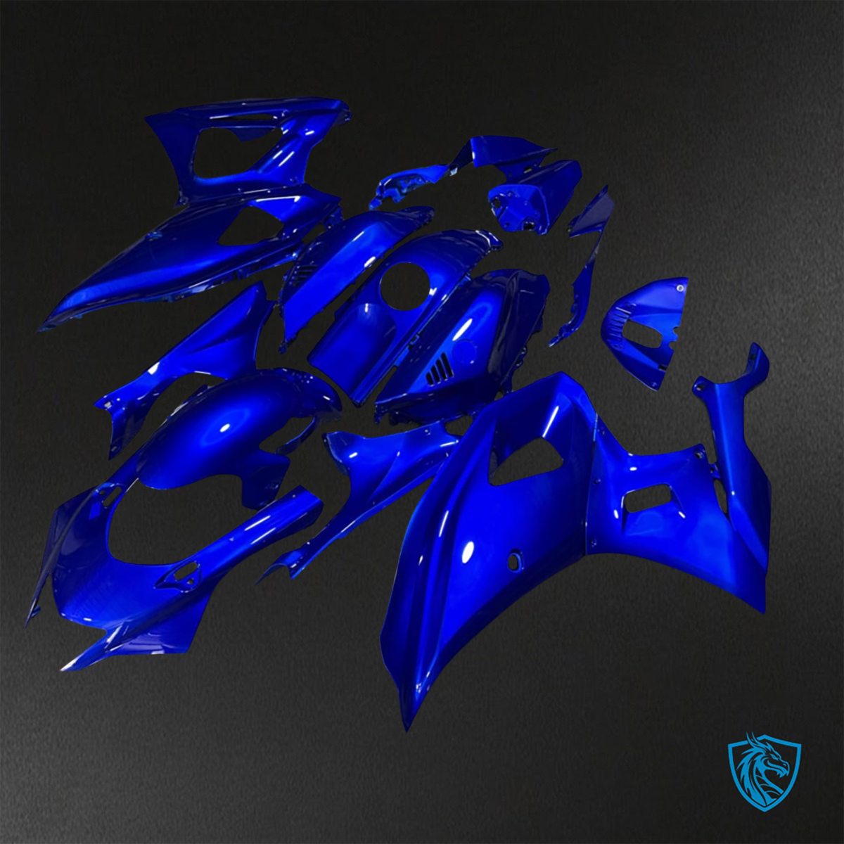 Yamaha R7 (2021-2025) Gloss Deep Blue ABS Bodywork - Fairings Kit
