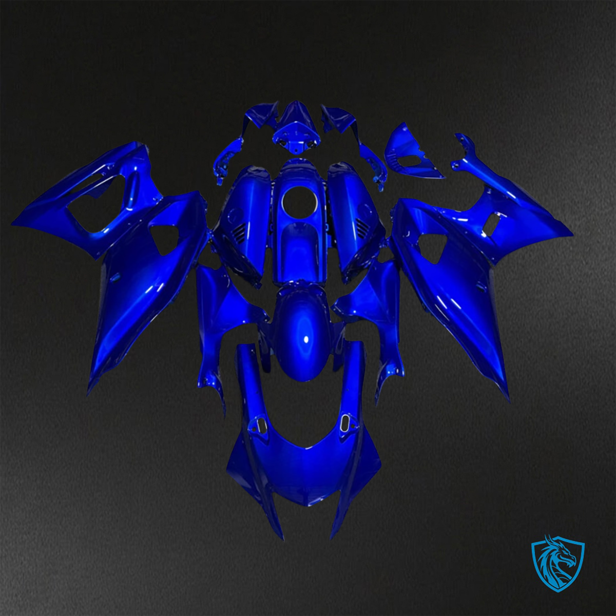 Yamaha R7 (2021-2025) Gloss Deep Blue ABS Bodywork - Fairings Kit