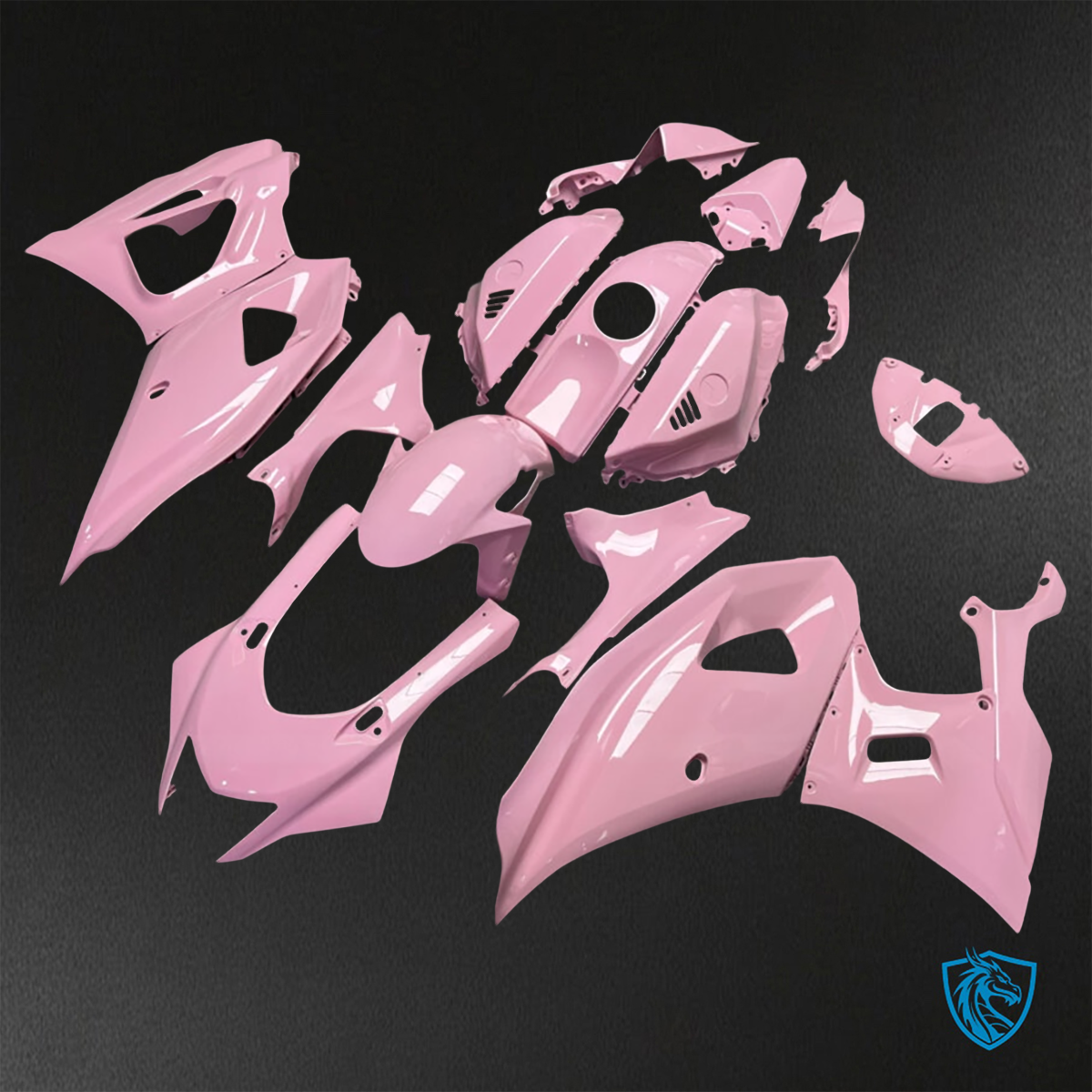Yamaha R7 (2021-2025) Gloss Pink - Custom ABS Fairing Kit