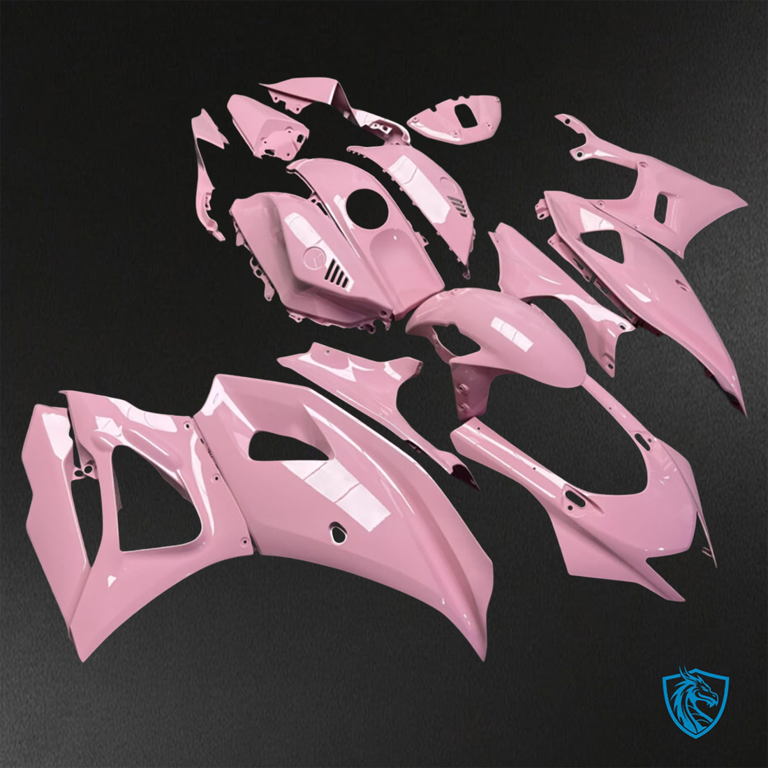 Yamaha R7 (2021-2025) Gloss Pink - Custom ABS Fairing Kit