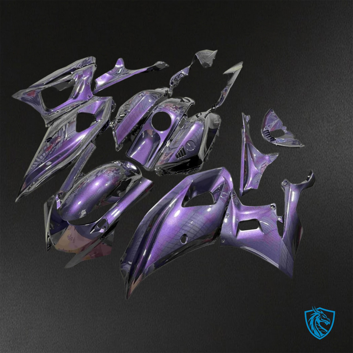 Yamaha R7 (2021-2025) Gloss Purple - Custom ABS Fairing Kit