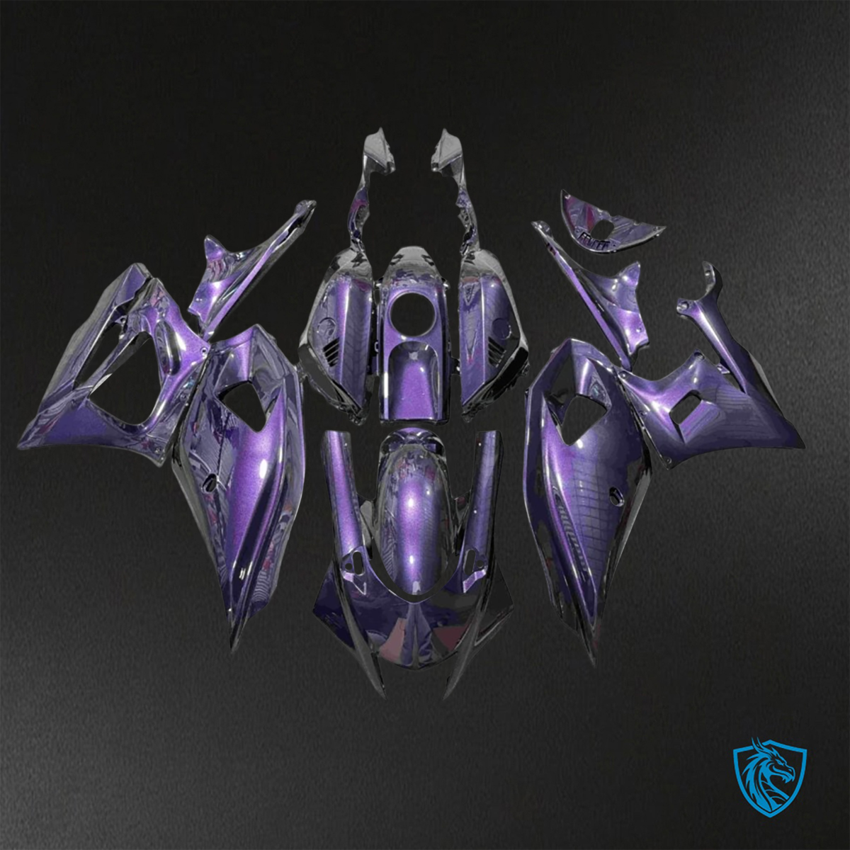 Yamaha R7 (2021-2025) Gloss Purple - Custom ABS Fairing Kit