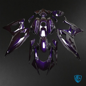 Yamaha R7 (2021-2025) Gloss Purple Carbon Fiber ABS Bodywork - Fairings Kit