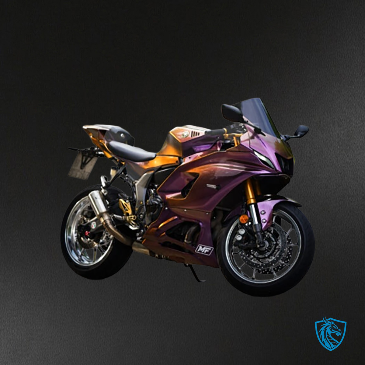 Yamaha R7 (2021-2025) Gloss Purple Chameleon - Replacement Motorcycle Fairings Kit