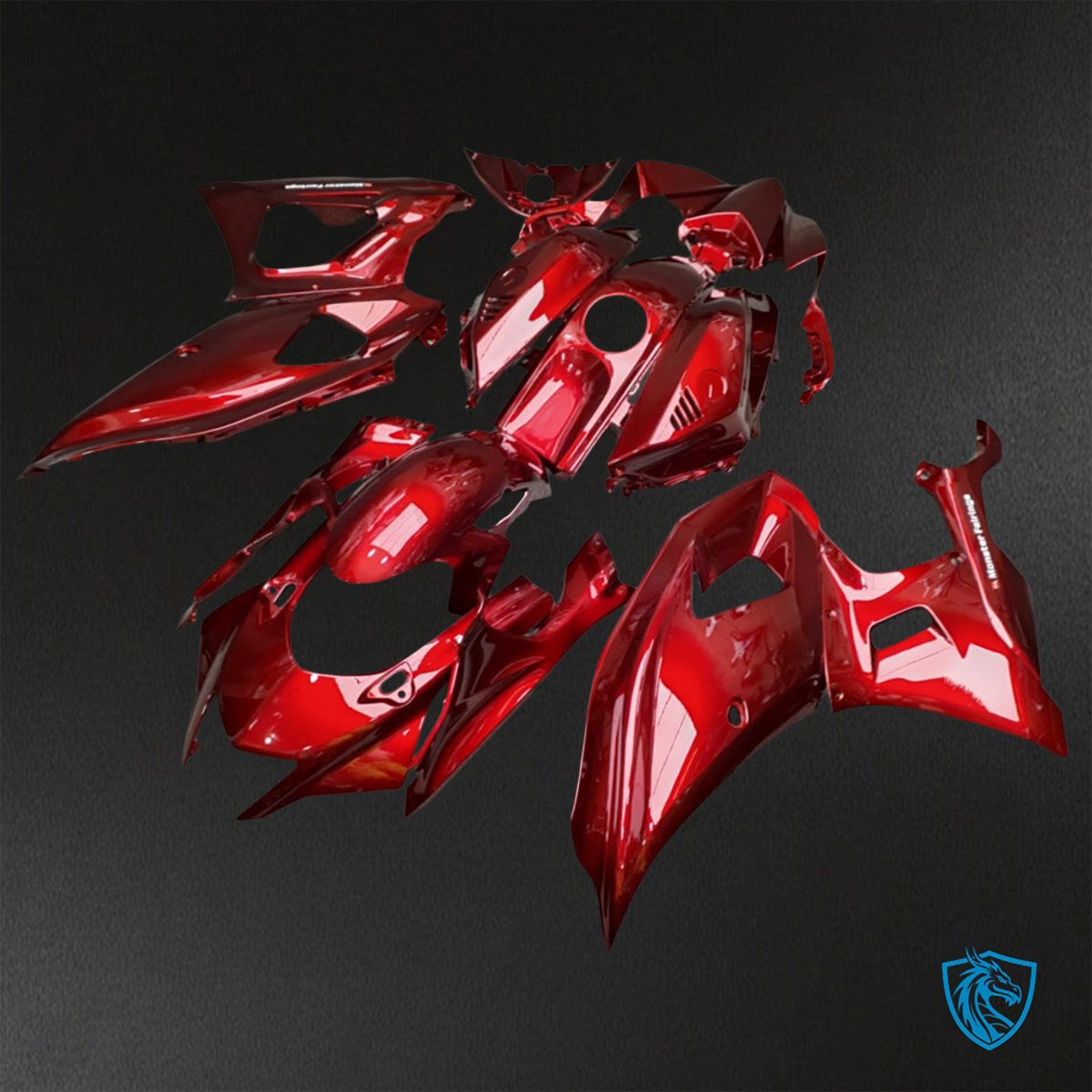 Yamaha R7 (2021-2025) Gloss Red - Custom ABS Fairing Kit