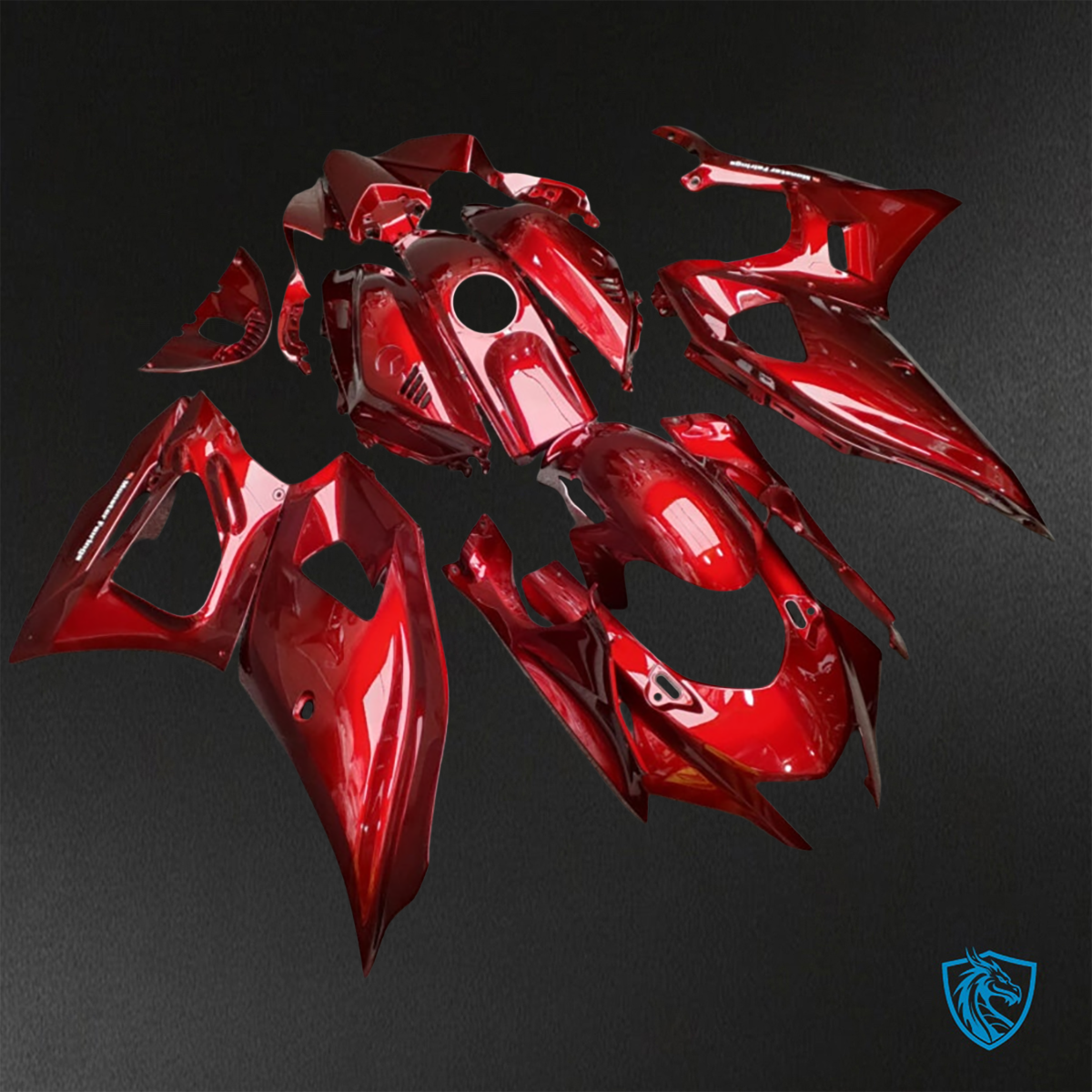 Yamaha R7 (2021-2025) Gloss Red - Custom ABS Fairing Kit