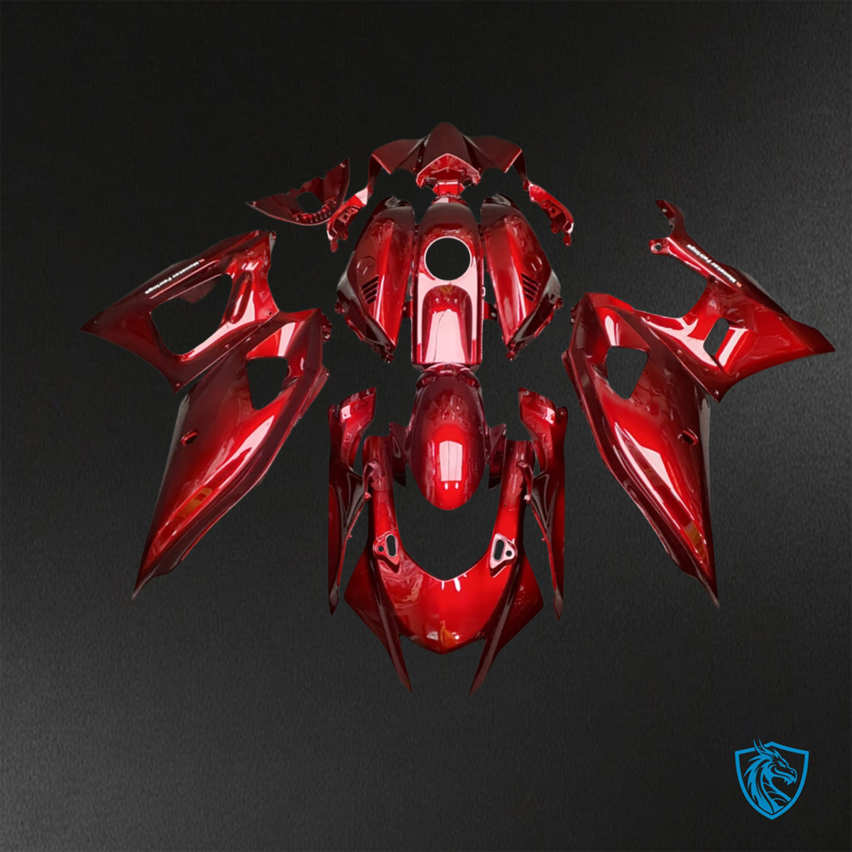 Yamaha R7 (2021-2025) Gloss Red - Custom ABS Fairing Kit
