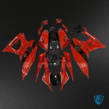 Yamaha R7 (2021-2025) Gloss Red & Black - Custom ABS Fairing Kit