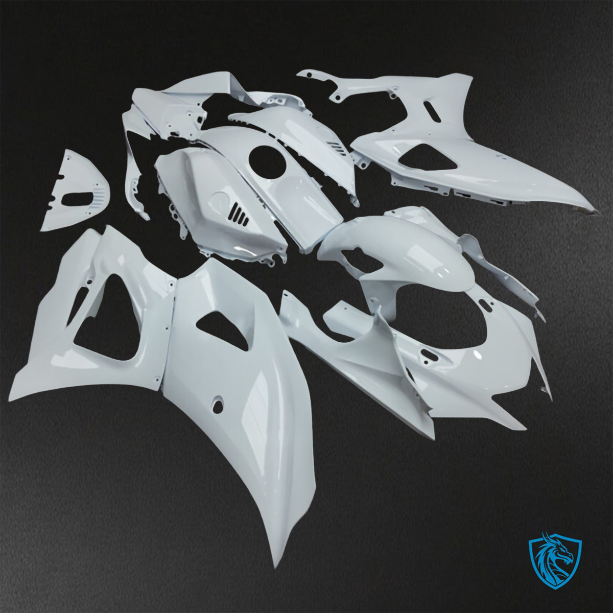 Yamaha R7 (2021-2025) Gloss White - Custom ABS Fairing Kit