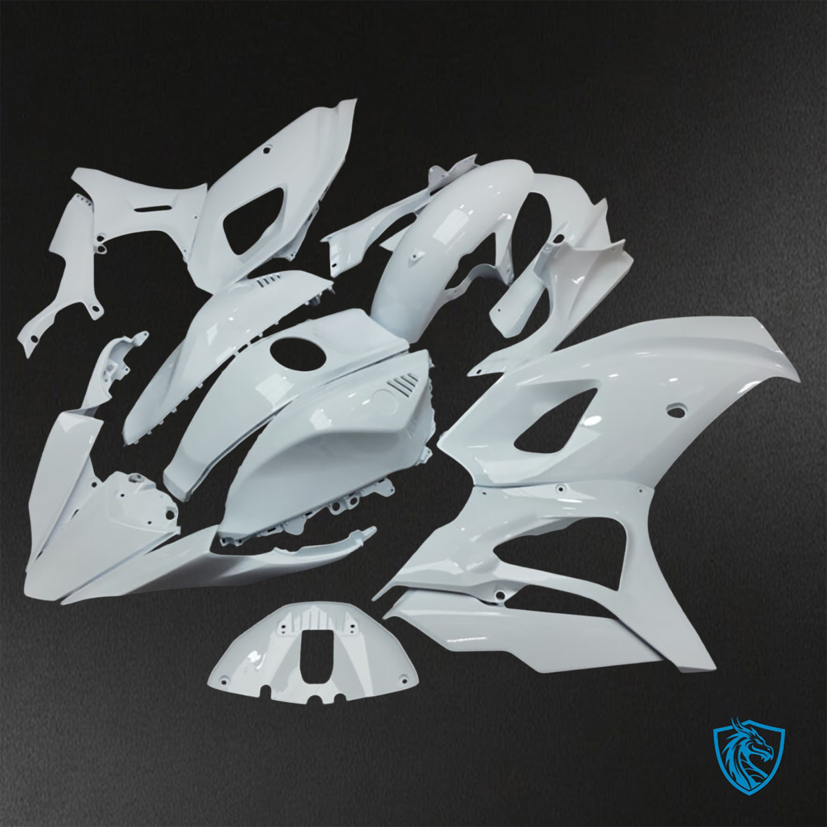 Yamaha R7 (2021-2025) Gloss White - Custom ABS Fairing Kit