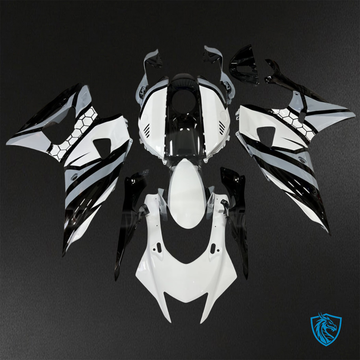 Yamaha R7 (2021-2025) Gloss White, Gray & Black ABS Bodywork - Fairings Kit