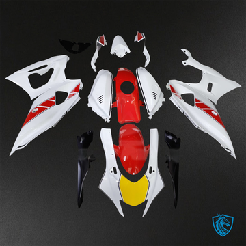 Yamaha R7 (2021-2025) Gloss White & Red - Custom ABS Fairing Kit