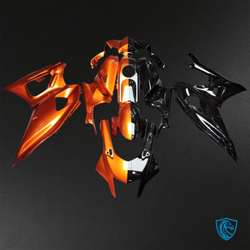 Yamaha R7 (2021-2025) Metallic Orange & Black Split - Replacement Motorcycle Fairings Kit