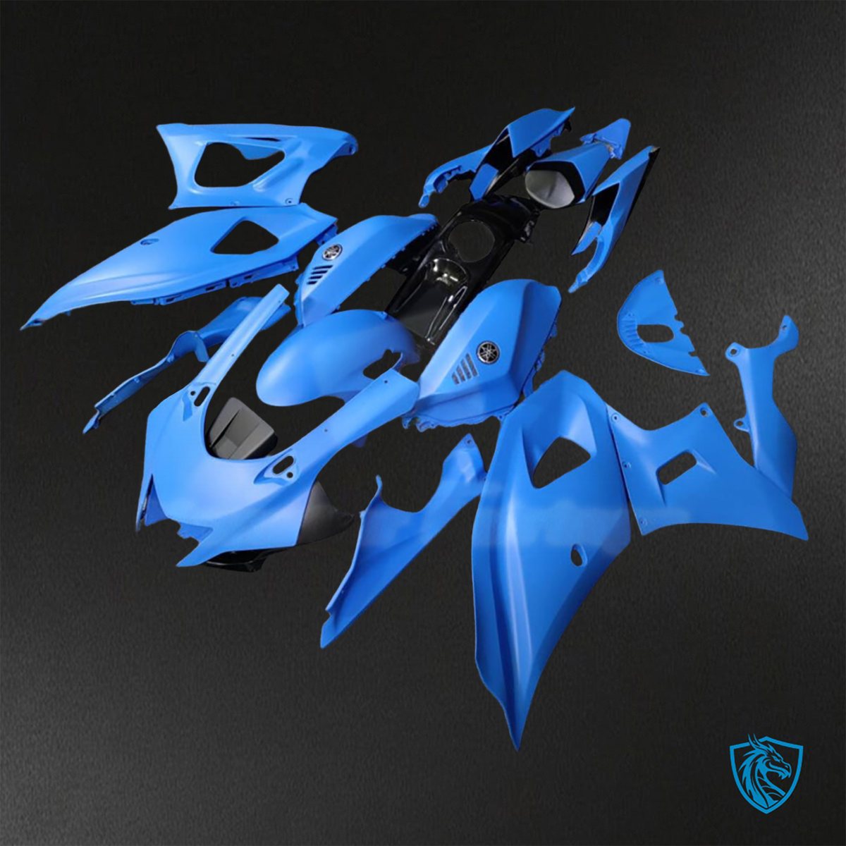 Yamaha R7 (2021-2025) Turbo Blue Fairings Kit - Aftermarket ABS Bodywork