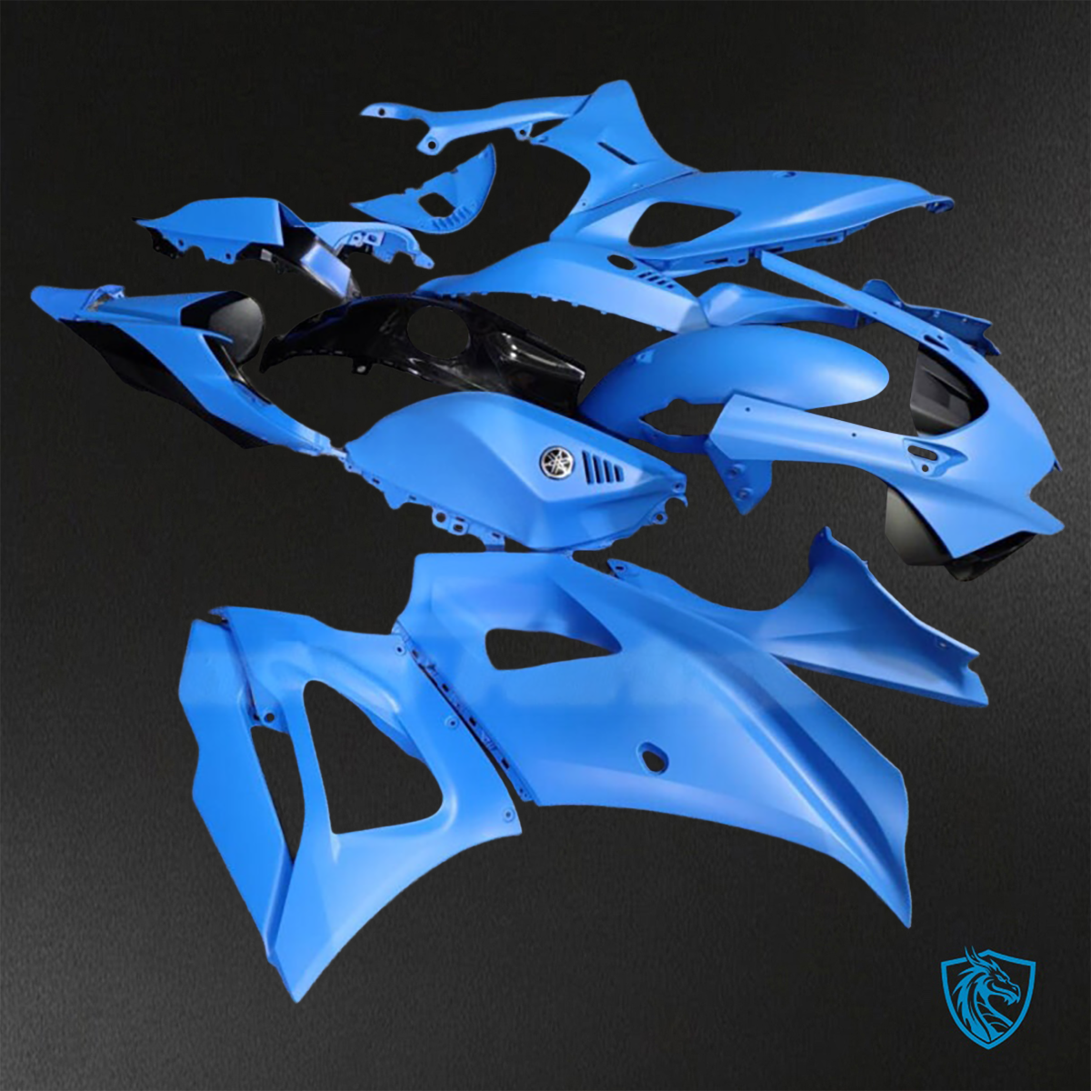 Yamaha R7 (2021-2025) Turbo Blue Fairings Kit - Aftermarket ABS Bodywork