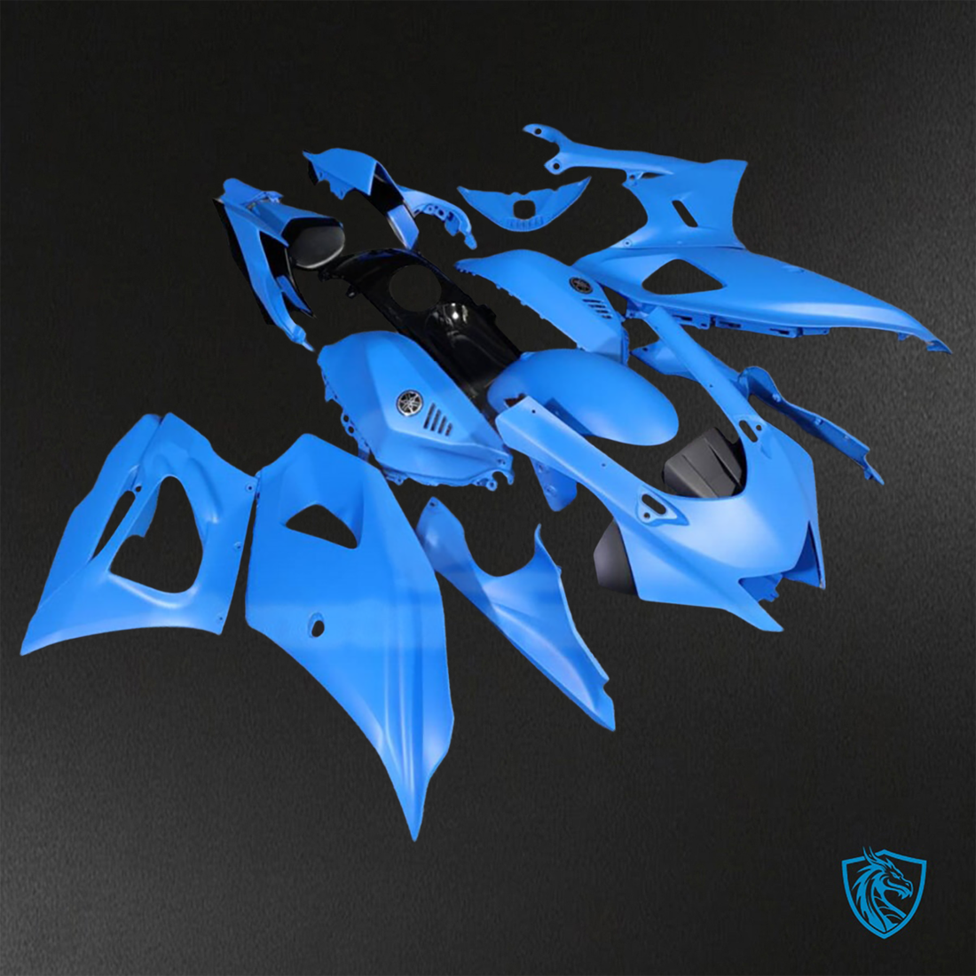 Yamaha R7 (2021-2025) Turbo Blue Fairings Kit - Aftermarket ABS Bodywork