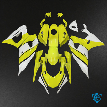 Yamaha R7 (2021-2025) Yellow & White ABS Bodywork - Fairings Kit
