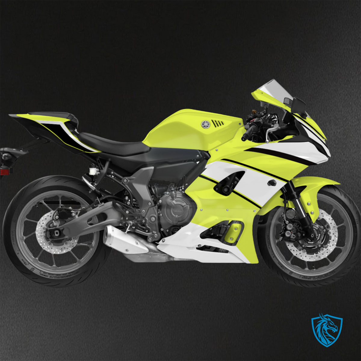Yamaha R7 (2021-2025) Yellow & White ABS Bodywork - Fairings Kit