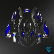 Blue & Black
