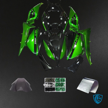 Yamaha T-Max TMAX530 (2012-2014) Gloss Green & Black - Custom ABS Fairing Set
