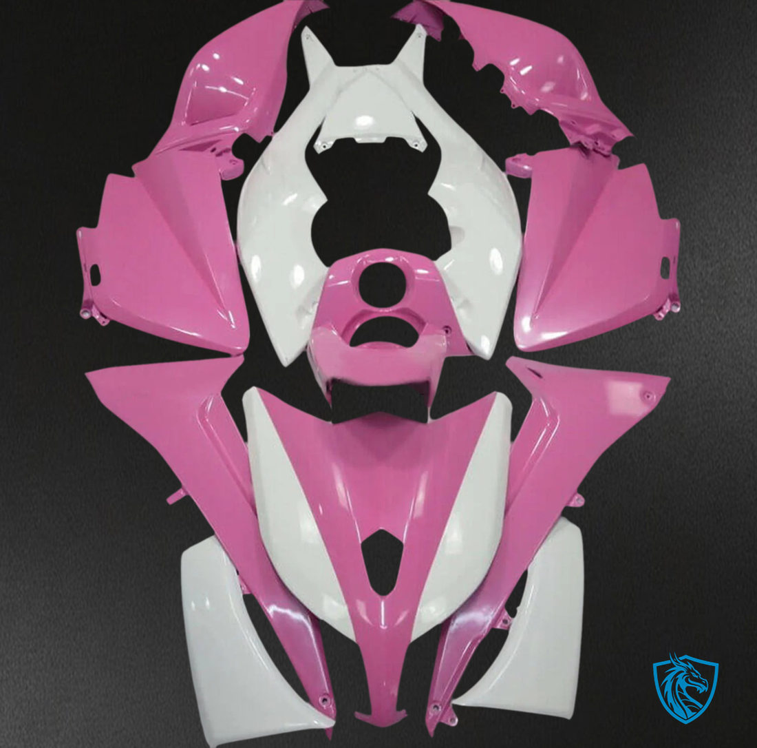 Yamaha T-Max TMAX530 (2012-2014) Pink & White Fairing Kit - Aftermarket ABS Bodywork