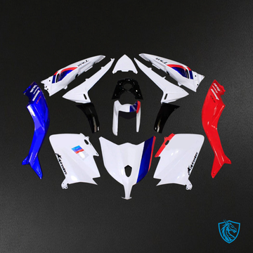 Yamaha T-Max TMAX530 (2012-2014) Red & Blue Style 1 Fairing Kit | ABS Bodywork