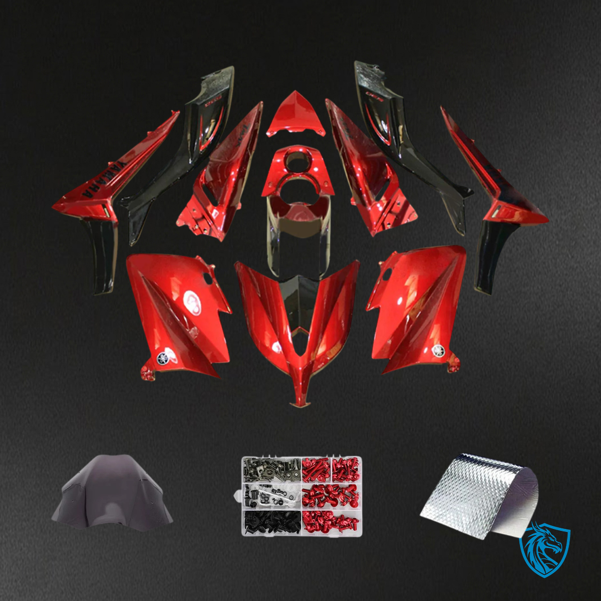 Yamaha T-Max TMAX530 (2012-2014) Red - MERGEment Motorcycle Fairings Kit