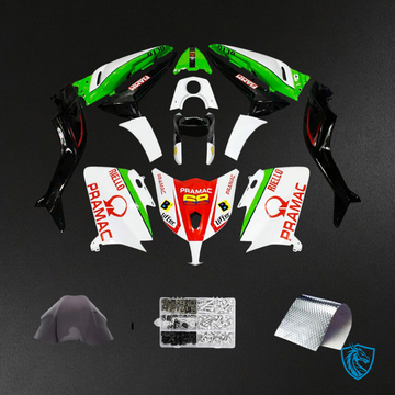 Yamaha T-Max TMAX530 (2012-2014) Red & Green Fairing Kit | ABS Bodywork