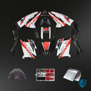 Yamaha T-Max TMAX530 (2012-2014) Red & White Style 1 - MERGEment Motorcycle Fairings Kit