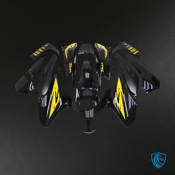 Yamaha T-Max XP500 (2008-2012) Black & Yellow Style 3 - MERGEment Motorcycle Fairings Kit
