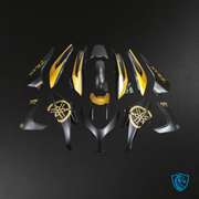 Matte Black & Gold