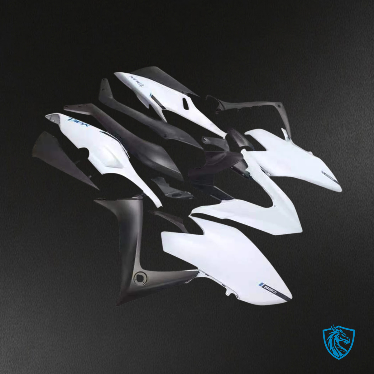 Yamaha TMAX560 (2019-2021) White Fairing Kit - Custom ABS Fairing Kit