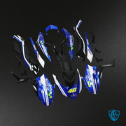 Blue & Black