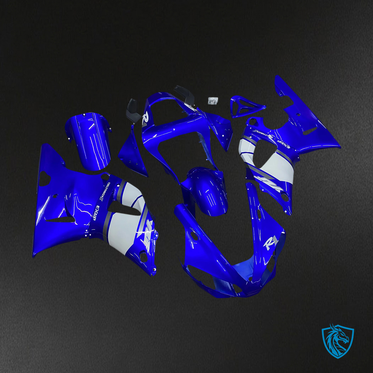 Yamaha YZF-R1 (2000-2001) Blue - MERGEment Motorcycle Fairing Kit