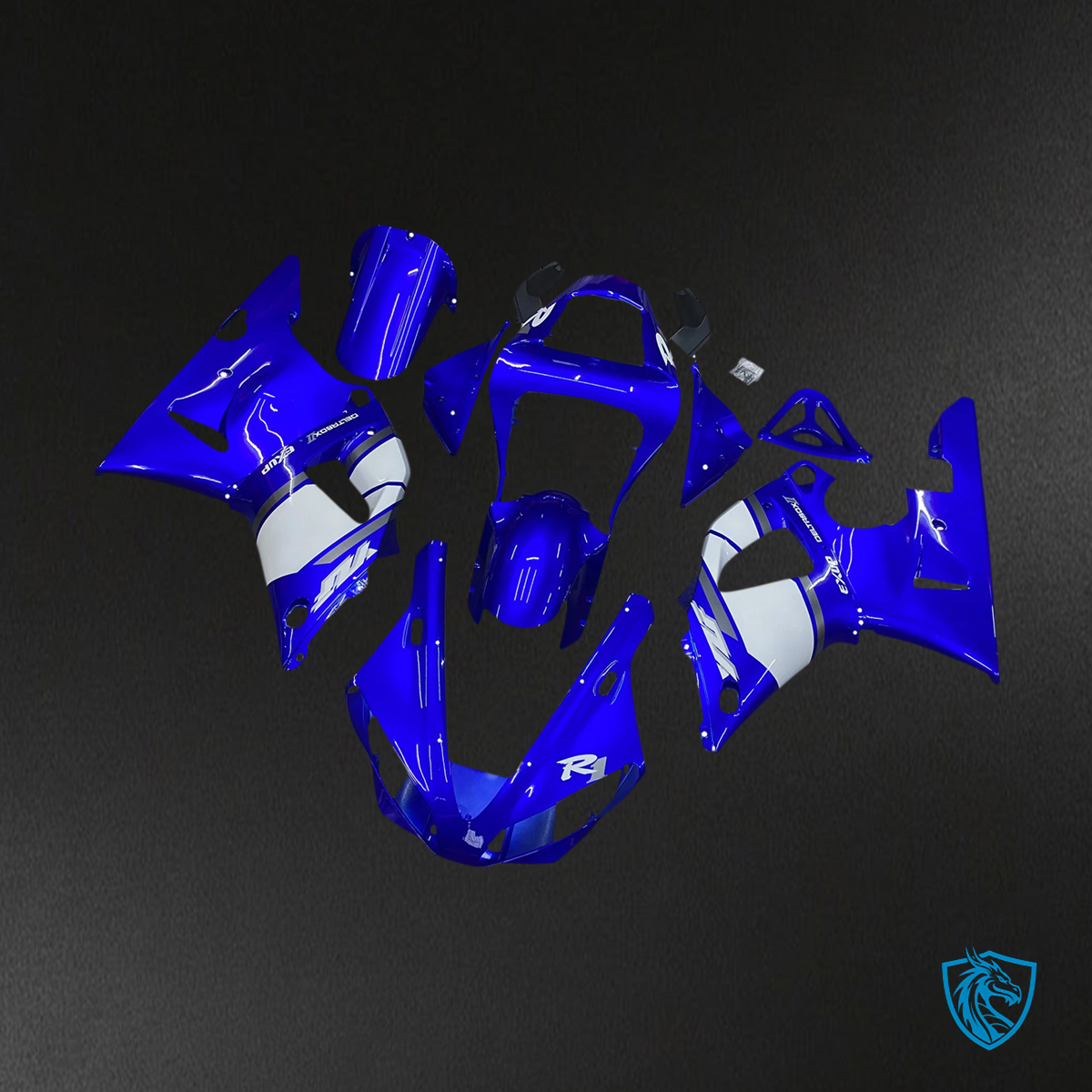 Yamaha YZF-R1 (2000-2001) Blue - MERGEment Motorcycle Fairing Kit