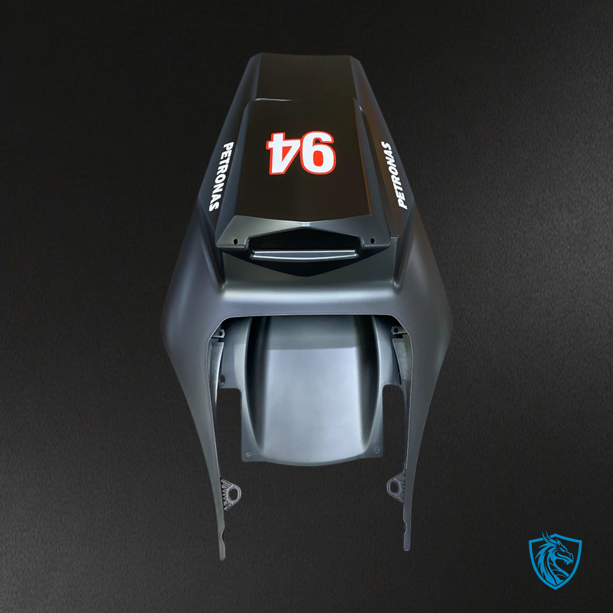 Yamaha YZF-R1 (2002-2003) Black with Logo - MERGEment Motorcycle Fairing Kit