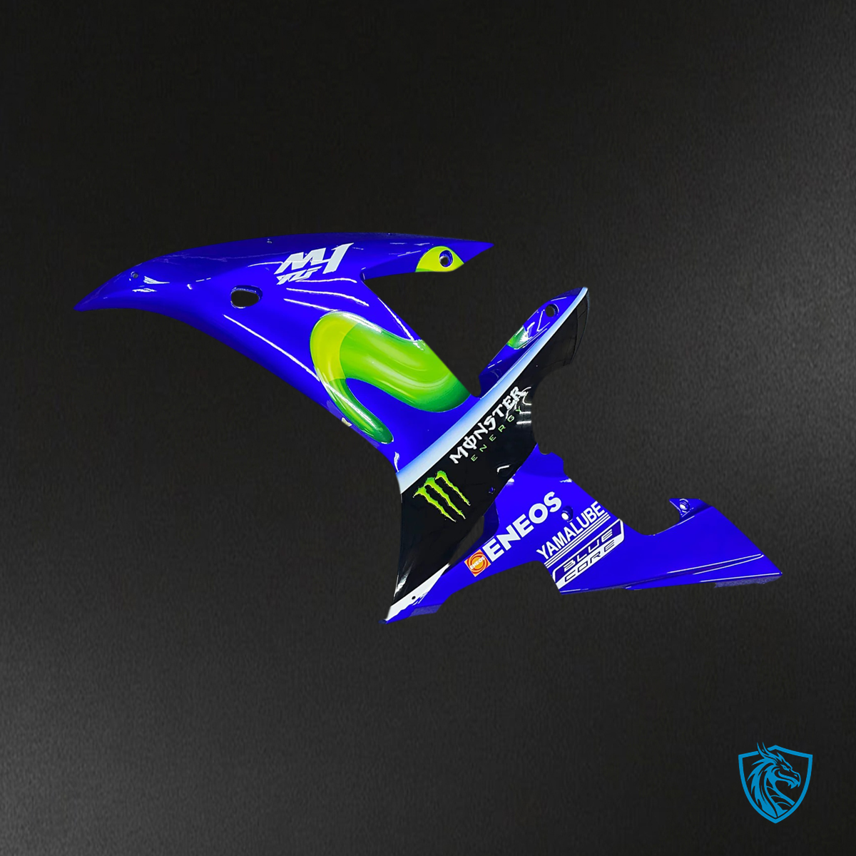 Yamaha YZF-R1 (2002-2003) Blue & Yellow Style 2 Fairing Kit - ABS Bodywork