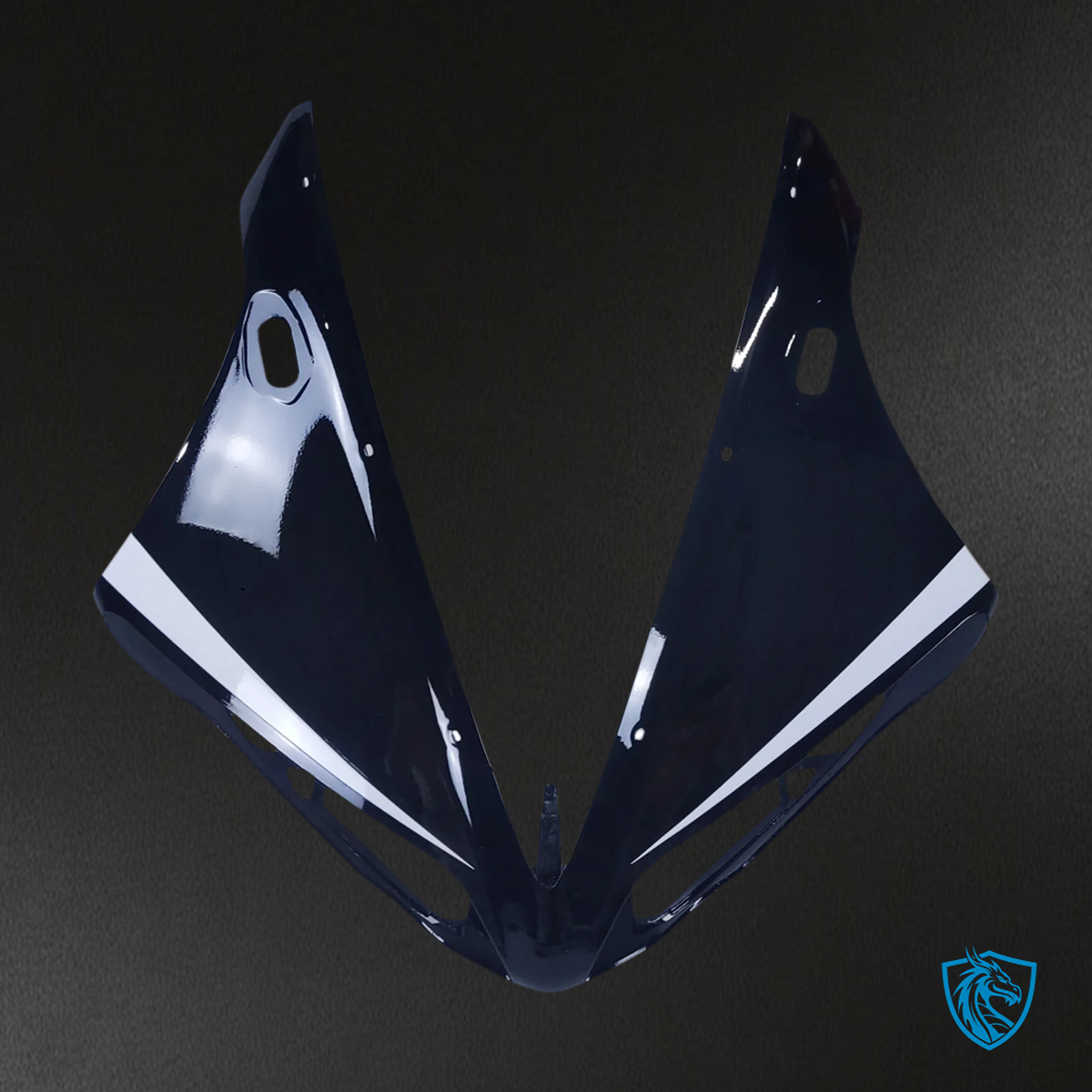Yamaha YZF-R1 (2004-2006) Black & White Aftermarket Fairing Kit - ABS Bodywork