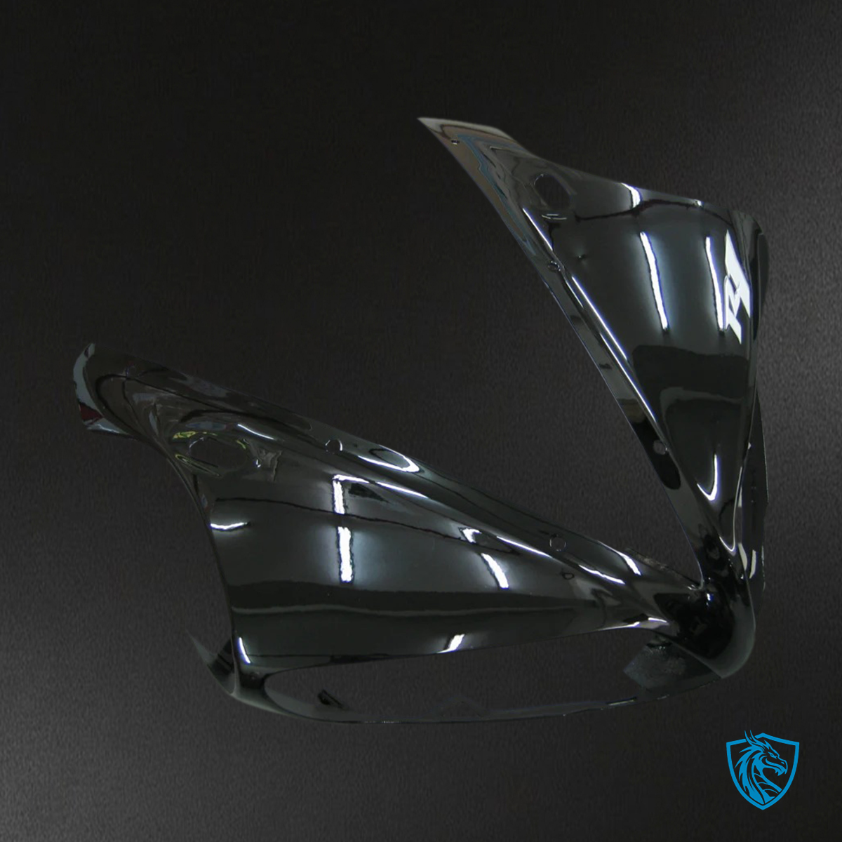 Yamaha YZF-R1 (2004-2006) Black with Logos - MERGEment Motorcycle Fairing Kit